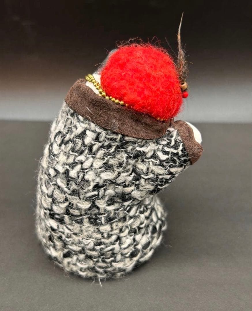 【希少】千里　作　猫　置物　作家もの　千里猫　　かわいい　入手困難　セット