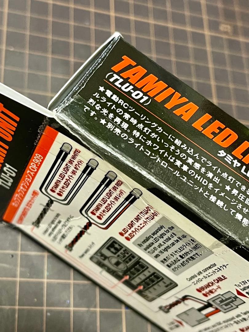 【新品未使用・一部中古品】タミヤ LEDライトユニット&LEDライトセット