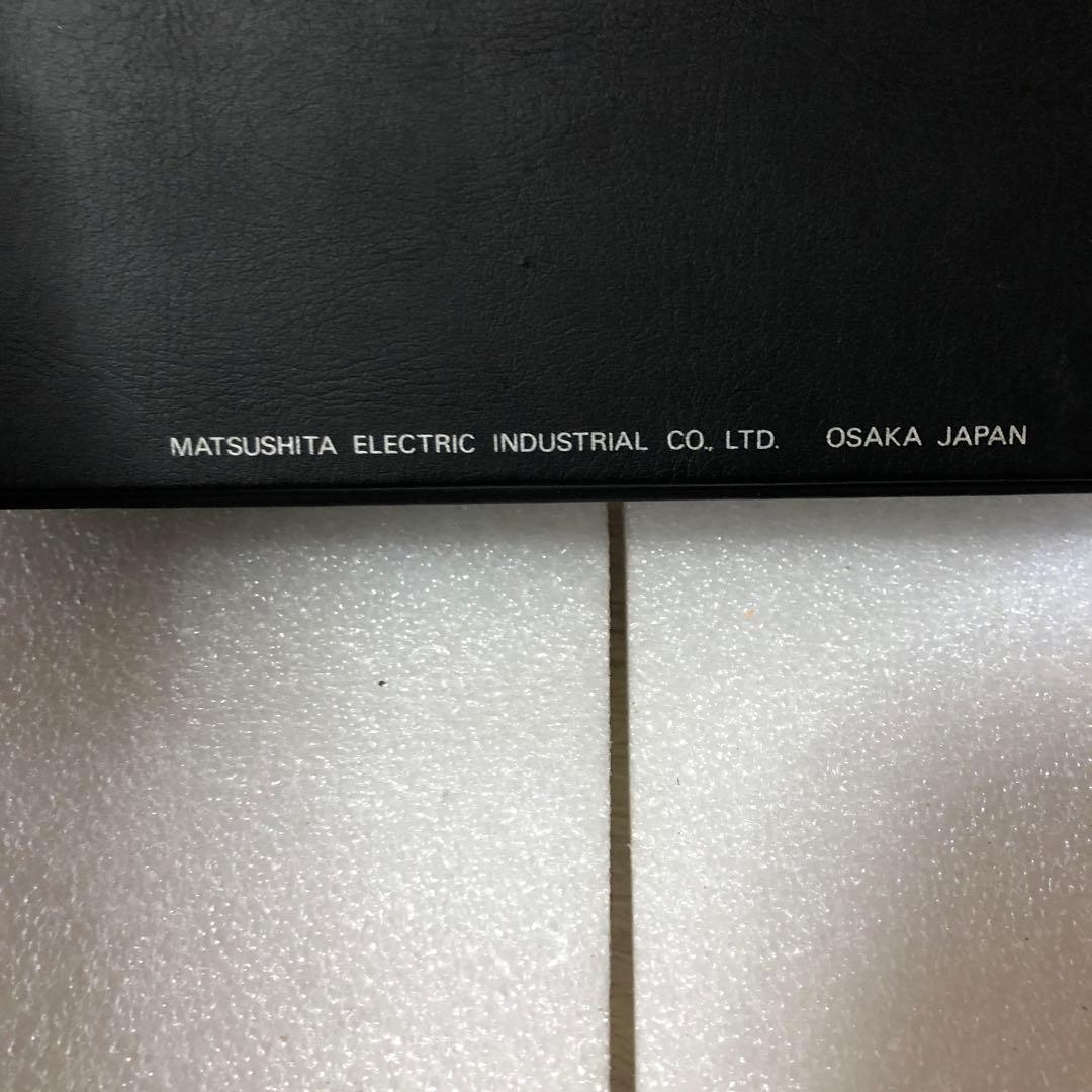 TECHNICS  ＲＰ-3550E  マイク　　当時物