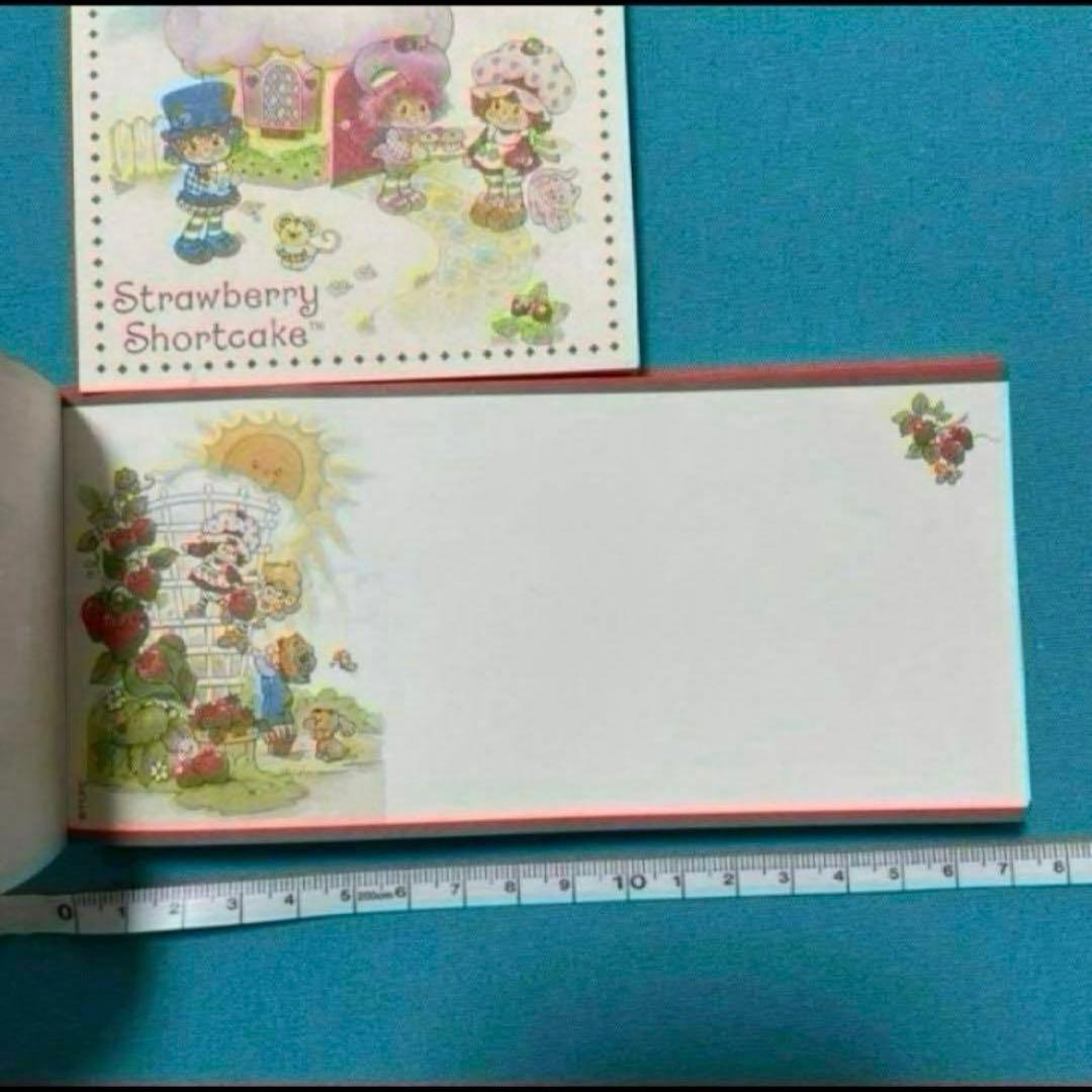 ストロベリー　ショートケーキ　メモ帳　2個セット