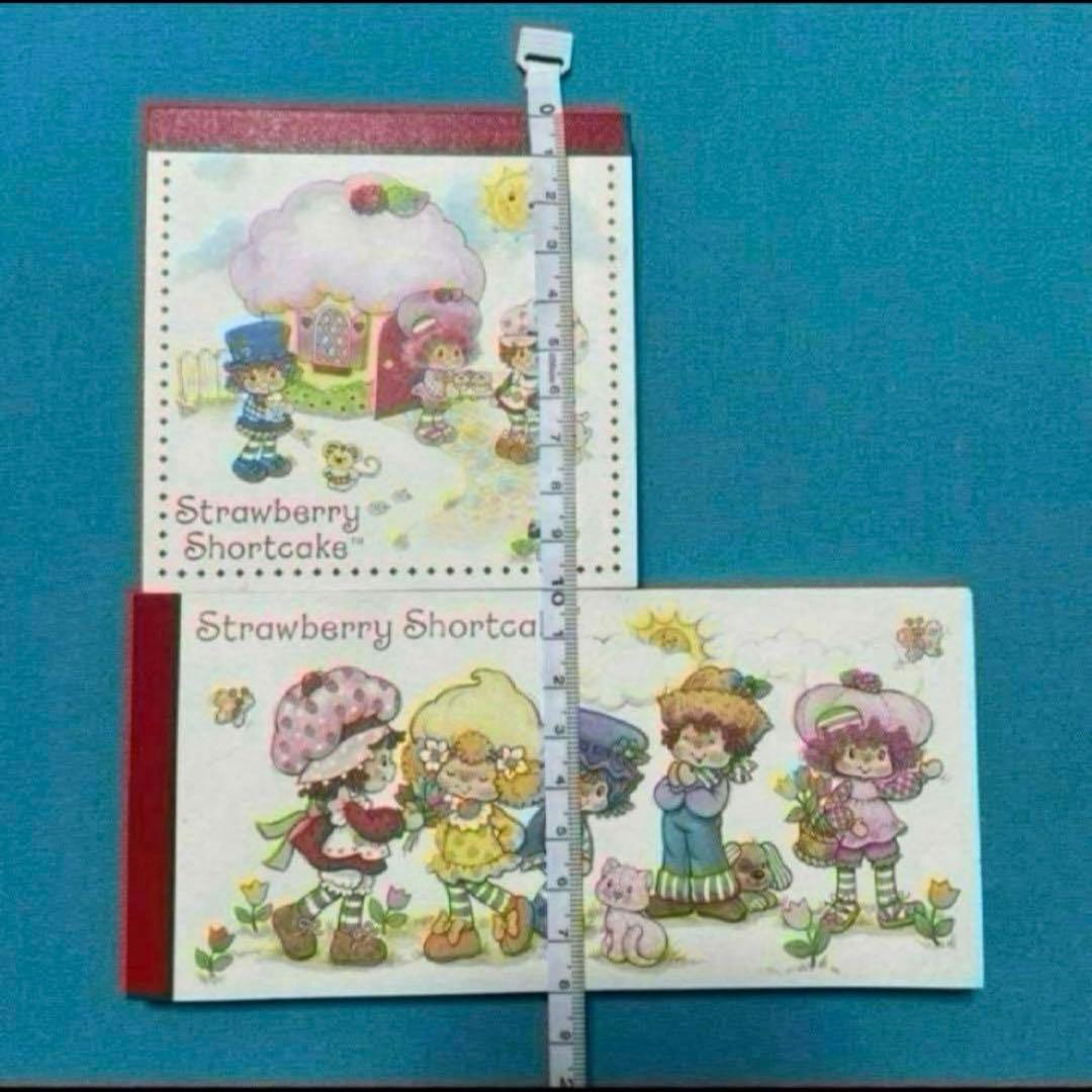 ストロベリー　ショートケーキ　メモ帳　2個セット
