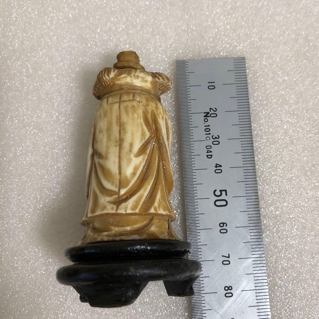 骨董 童子彫刻　鼻煙壺　置物