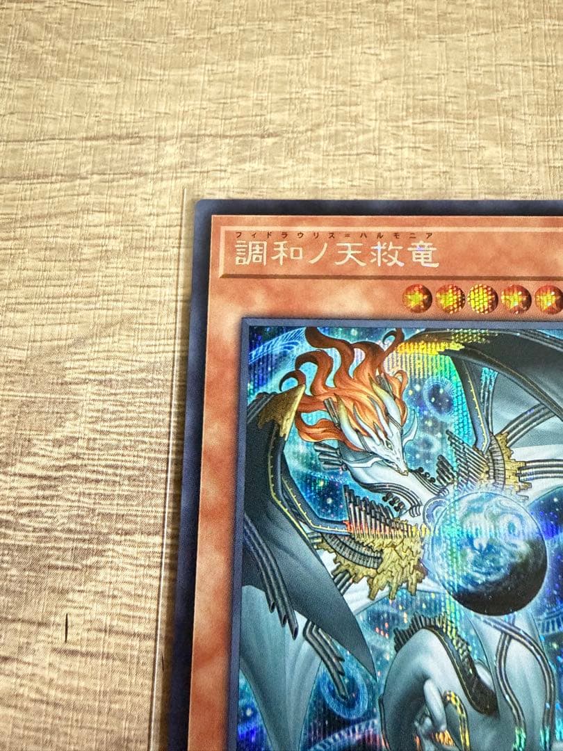 遊戯王　調和ノ天救竜 シークレット
