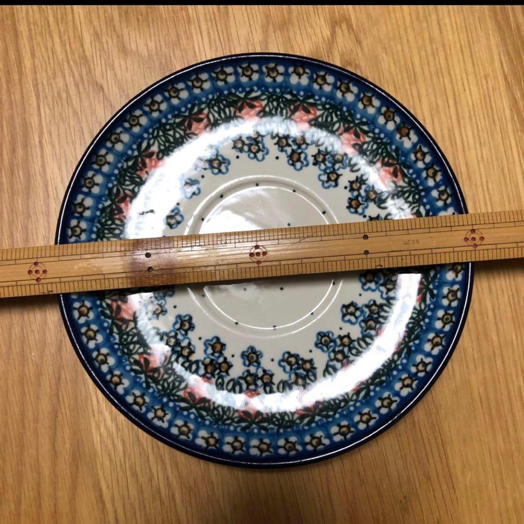 ポーリッシュポタリー　水切りボウル皿セット イチゴ　コランダー　ポーランド食器