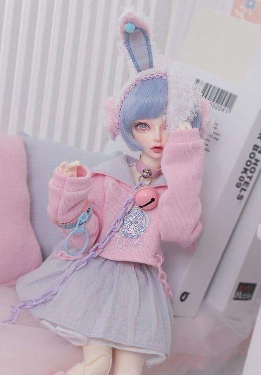 bjd 1/4 ドール本体 Miyn　球体関節人形 ハンドメイド