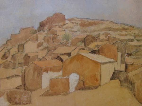 パブロ・ピカソ 「風景」、巨匠、希少画集画、 新品額装付