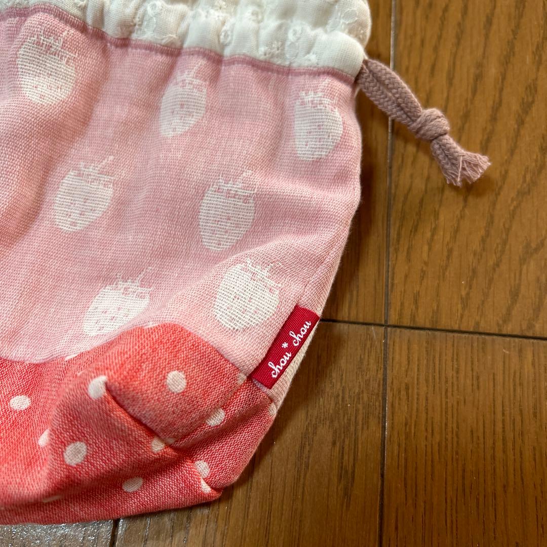 fuwara＊巾着&はんかちset❤︎いちご