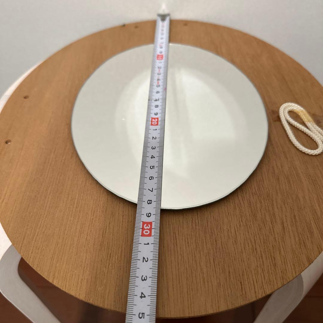 レリーフボード ミラー付きボード ウッド 新品 7枚セット ハンドメイド 鏡