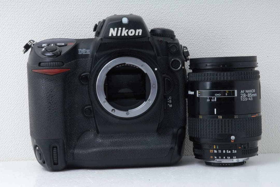 【届いてすぐ撮影】Nikon D2H + 標準レンズセット 動作確認　プロ機入門