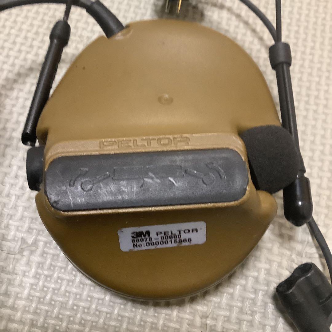 3M Peltor comtac 3 実物　unity opscore ぺルター