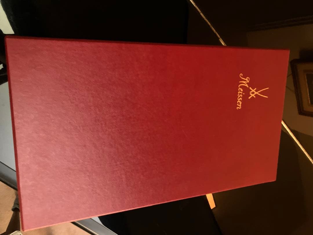 Meissen 花柄 花瓶 約29cm