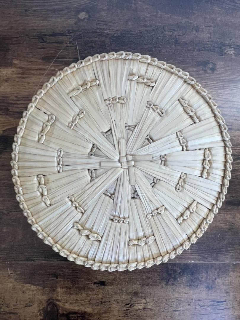 円座 六枚（大5枚 小1枚） お稽古道具 待合 丸座布団 露地道具 茶道具 25