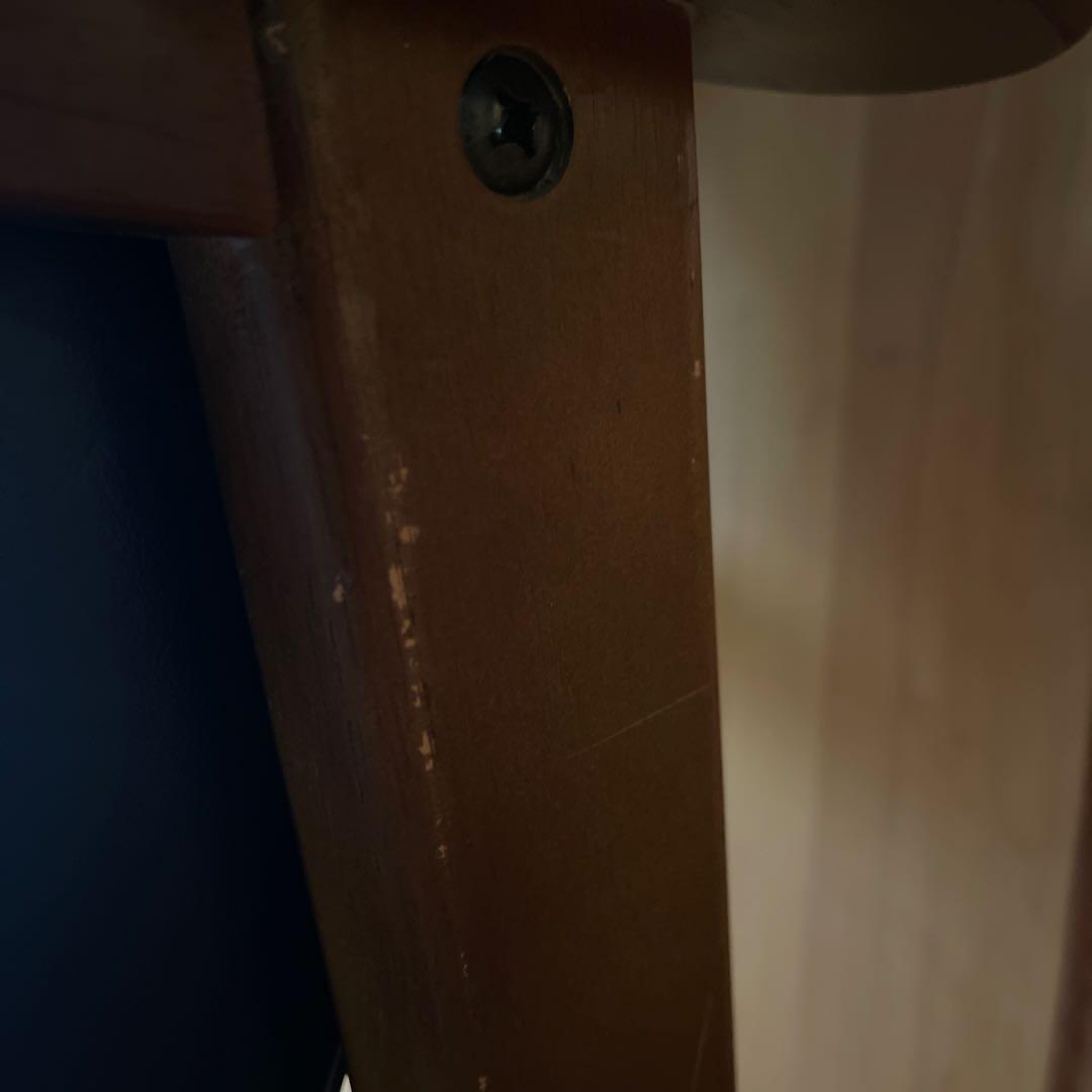 カリモク60 Kチェア 座面破れあり