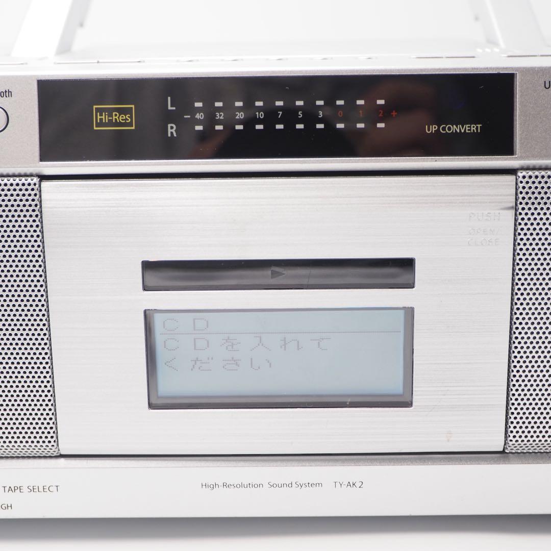 Aurex TY-AK2 Toshiba ハイレゾ CDカセットラジオ 録音機能
