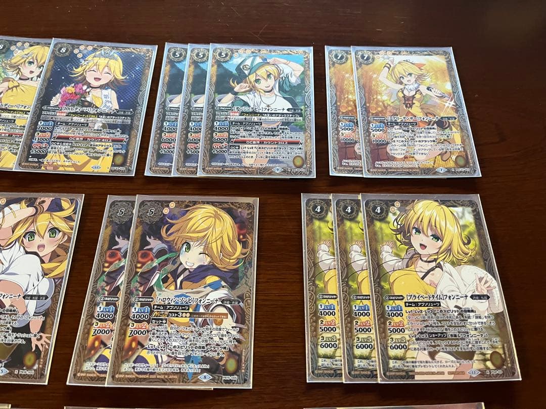 詩姫　フォンニーナ　デッキ　スリーブ付き