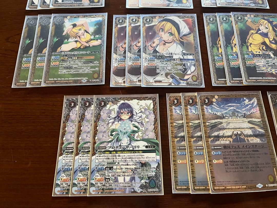 詩姫　フォンニーナ　デッキ　スリーブ付き