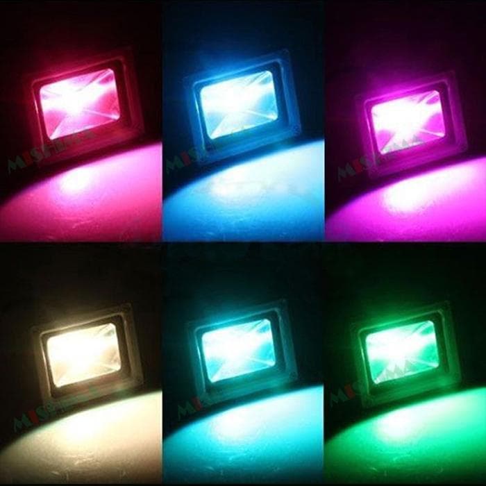 50Wー4台　LED投光器 リモコン付き フラッド ライト イルミネーション