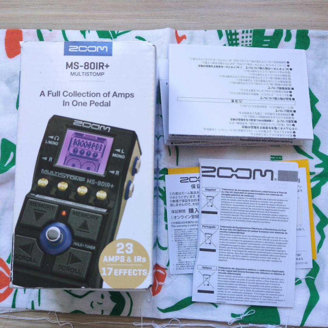ZOOM ( ズーム )MS-80IR+　マルチストンプ