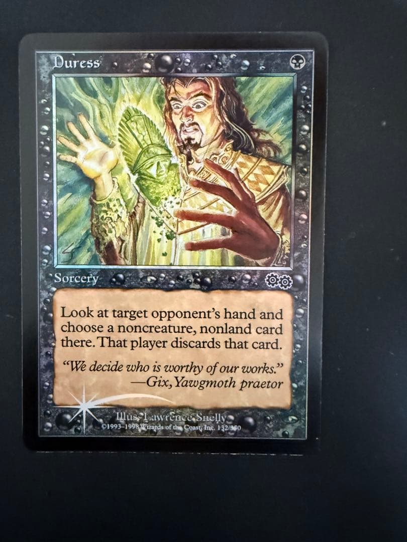 mtg 英語【Foil】【アリーナ】強迫duress 4枚セット