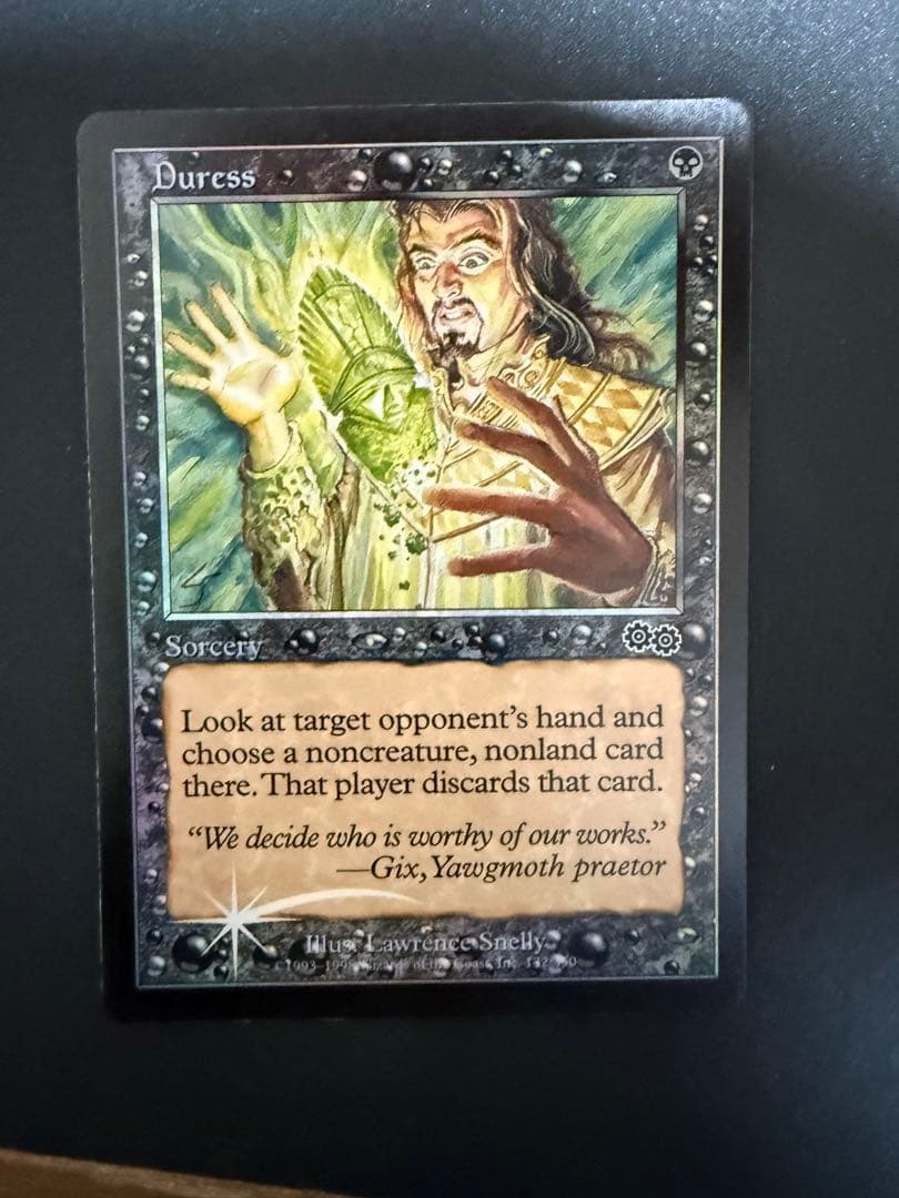 mtg 英語【Foil】【アリーナ】強迫duress 4枚セット