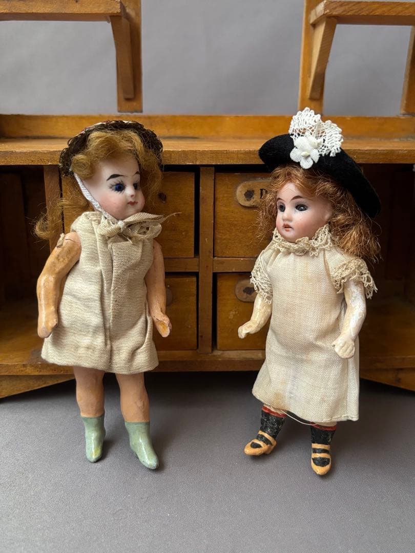 アンティーク　ビスクドール ミニョネット ゴーチェ