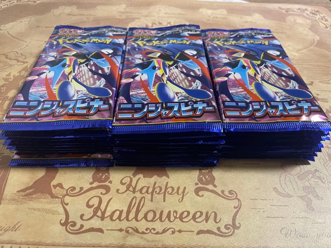 ポケモンカード　ニンジャスピナー 未開封30パック 箱無し1BOX