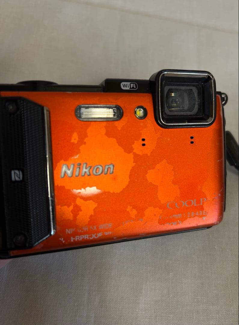 訳あり 動作確認済 Nikon COOLPIX AW130 オレンジ