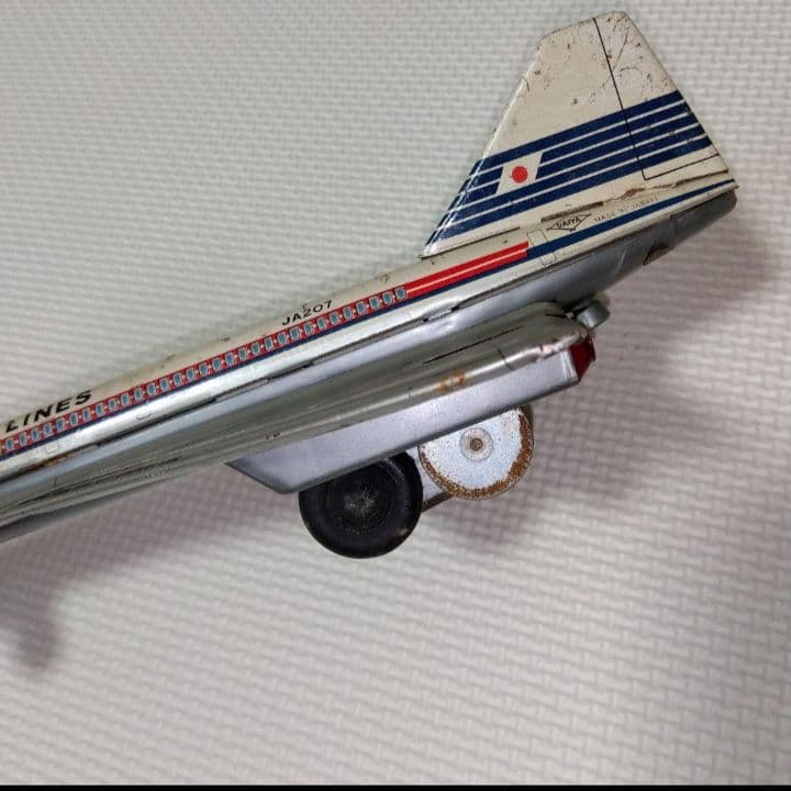 【ジャンク品】 激レア JAL JA207 ブリキ　コンコルド