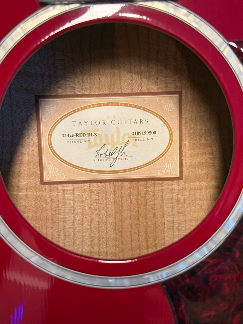 最終価格‼️Taylor 214ce RED DLX ES2 2019 ケース付