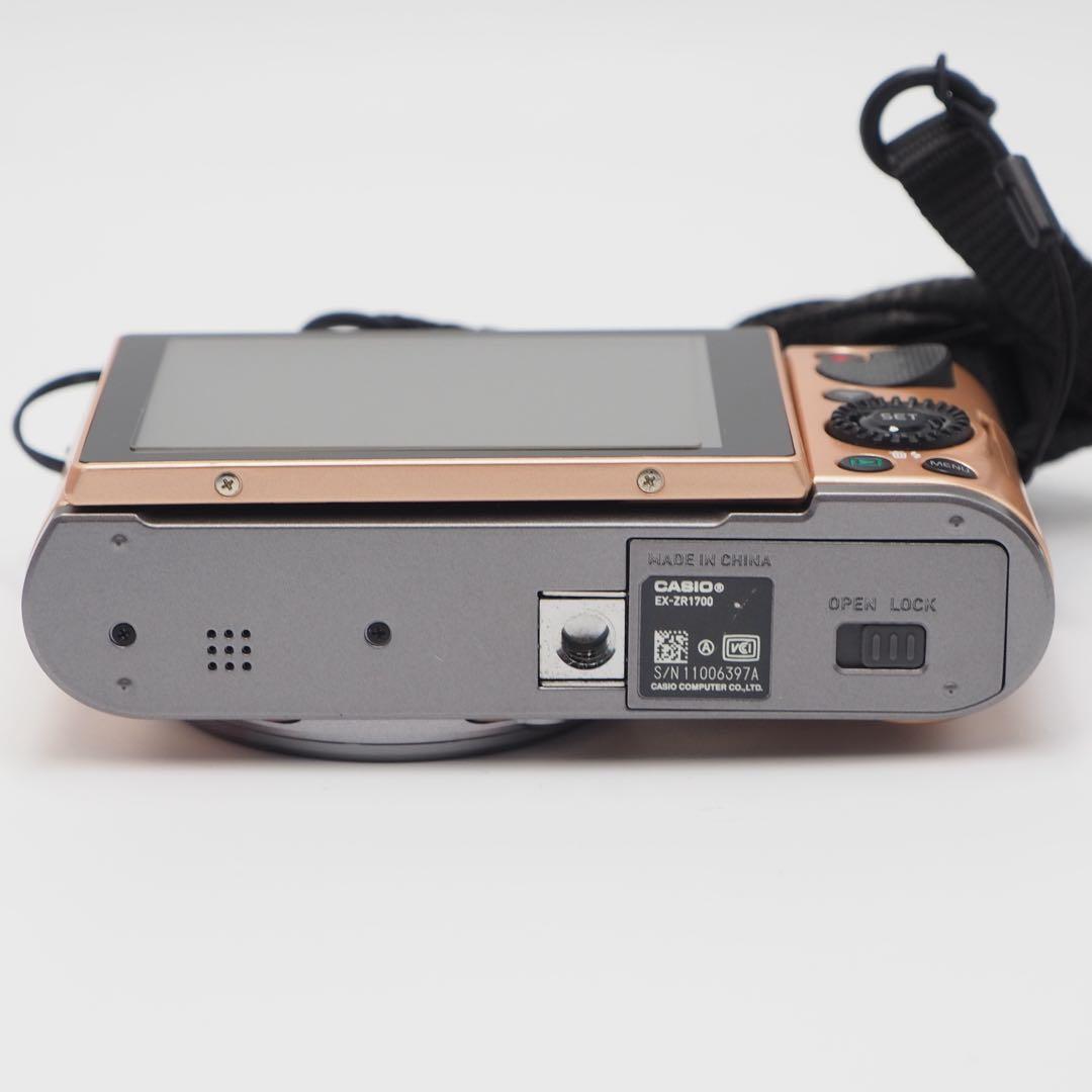 デジタルカメラ CASIO EX-ZR1700 ローズゴールド 状態良好