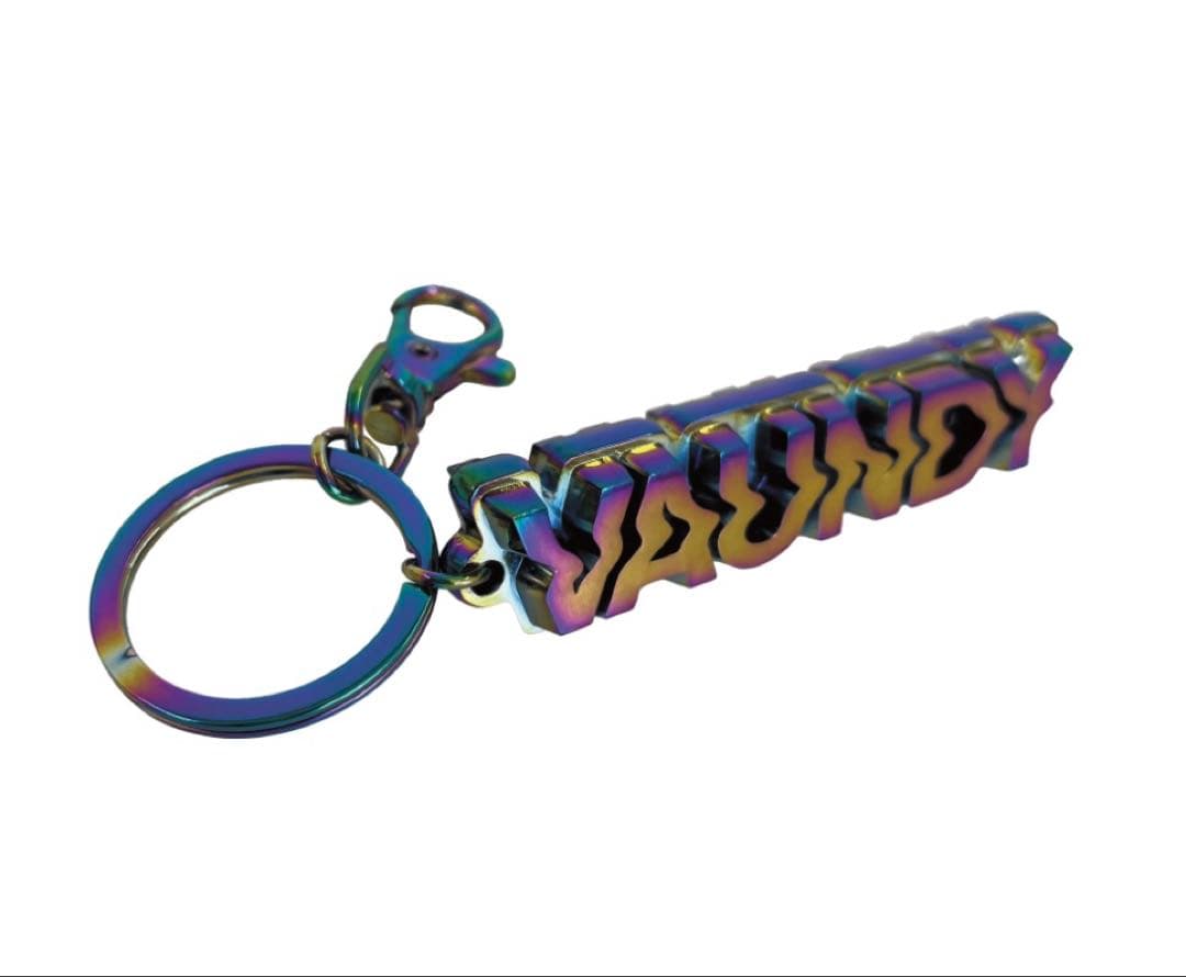 バウンディvaundy立体ロゴキーホルダー2点セットFUSIONツアーグッズ