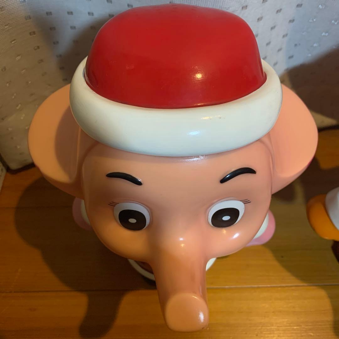 サトちゃん　サトコちゃん　サンタクロース　貯金箱　レトロ　バンク