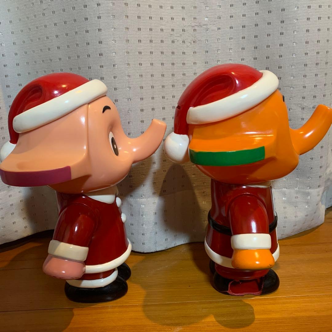 サトちゃん　サトコちゃん　サンタクロース　貯金箱　レトロ　バンク