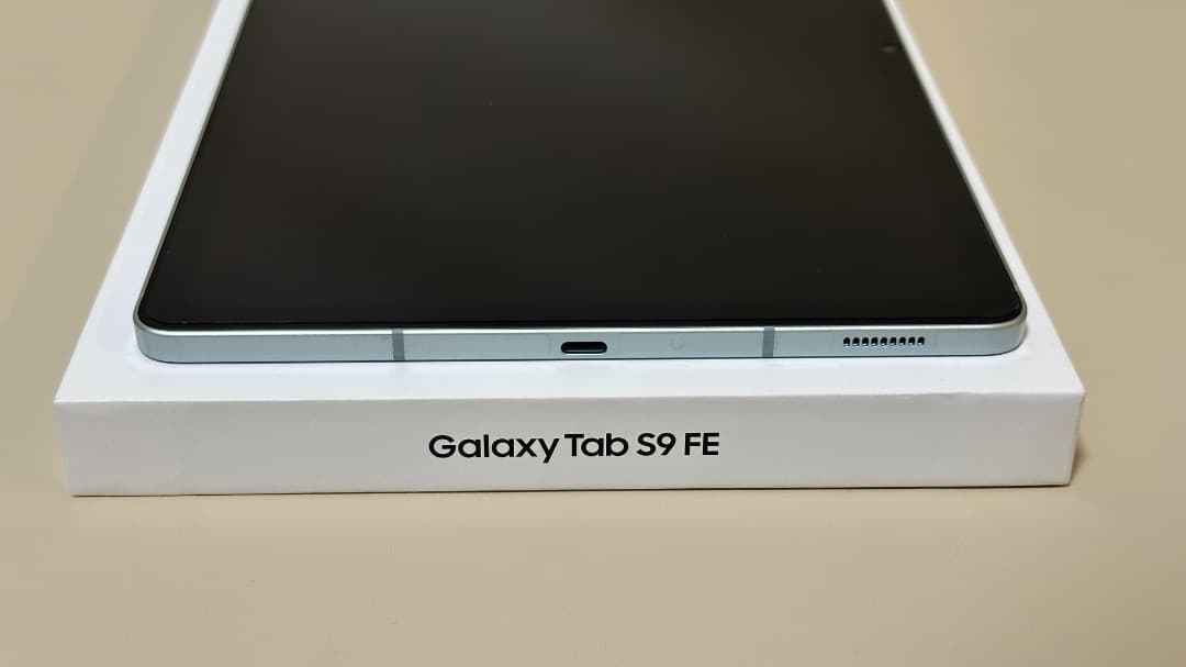 【短期使用・極上美品】Galaxy Tab S9 FE ミント 付属品完備