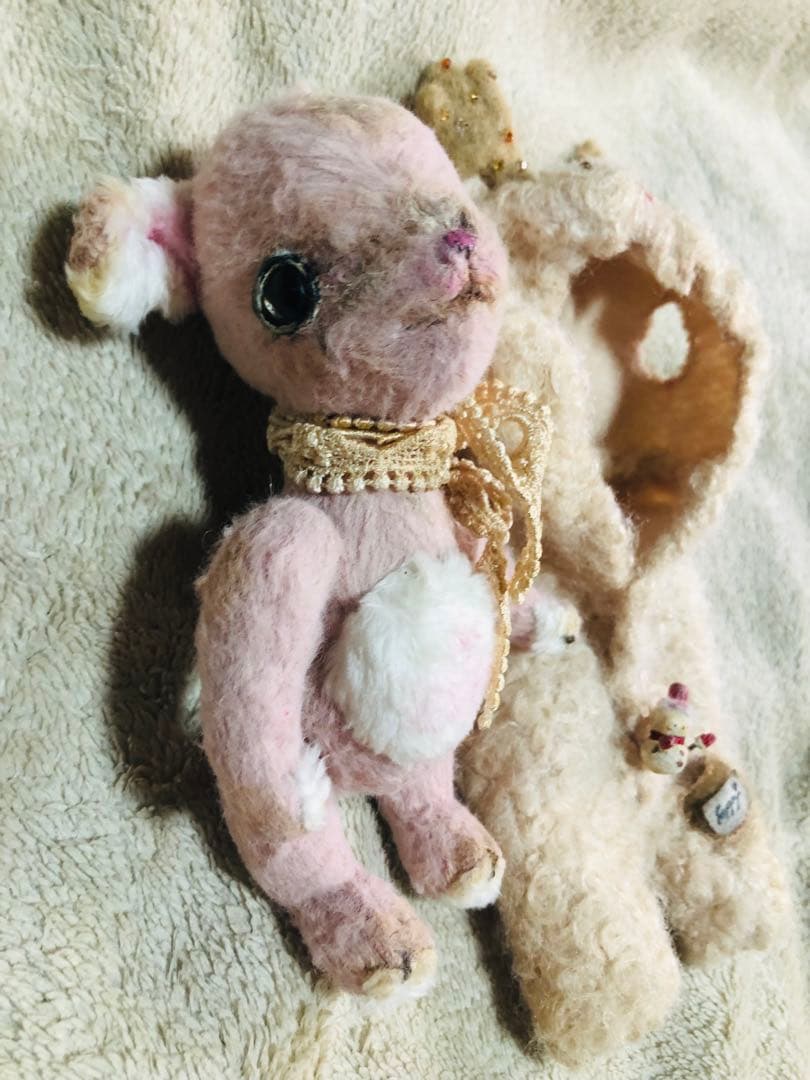 作家様　ハンドメイド　ぬいぐるみ　クリスマス　トナカイ　うさぎ