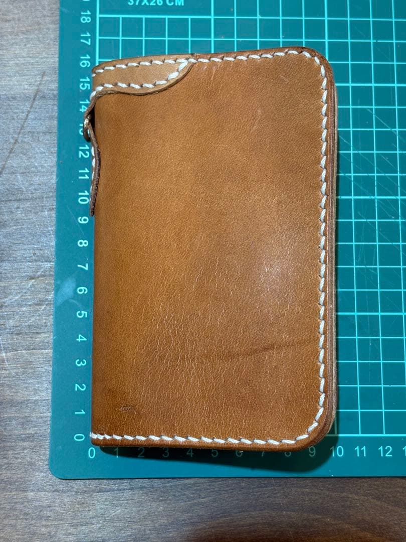 ミドルウォレット　ミディアムウォレット　ハンドメイド