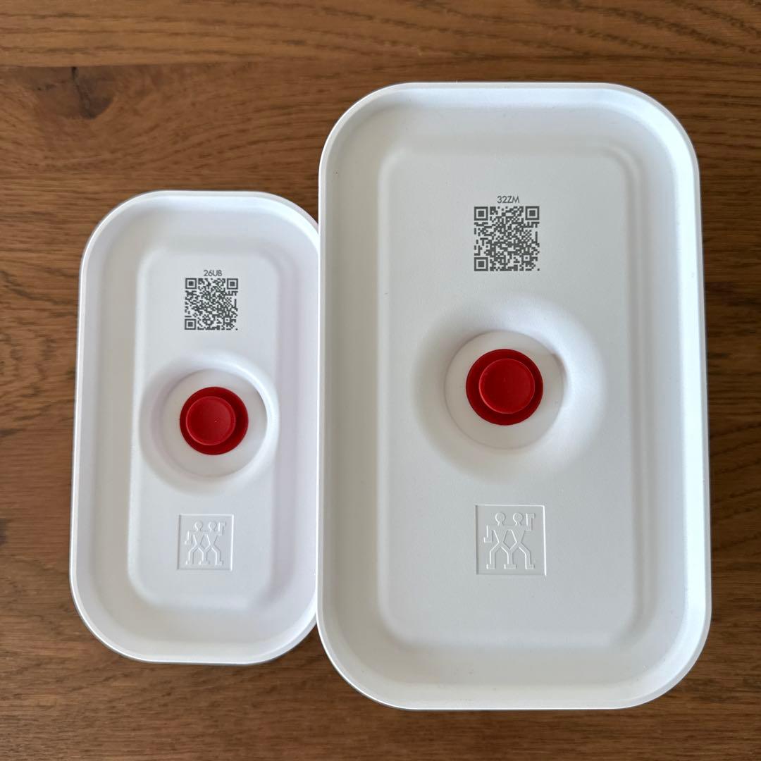 ZWILLING ツヴィリング 真空保存ポンプ＆コンテナ２個セット