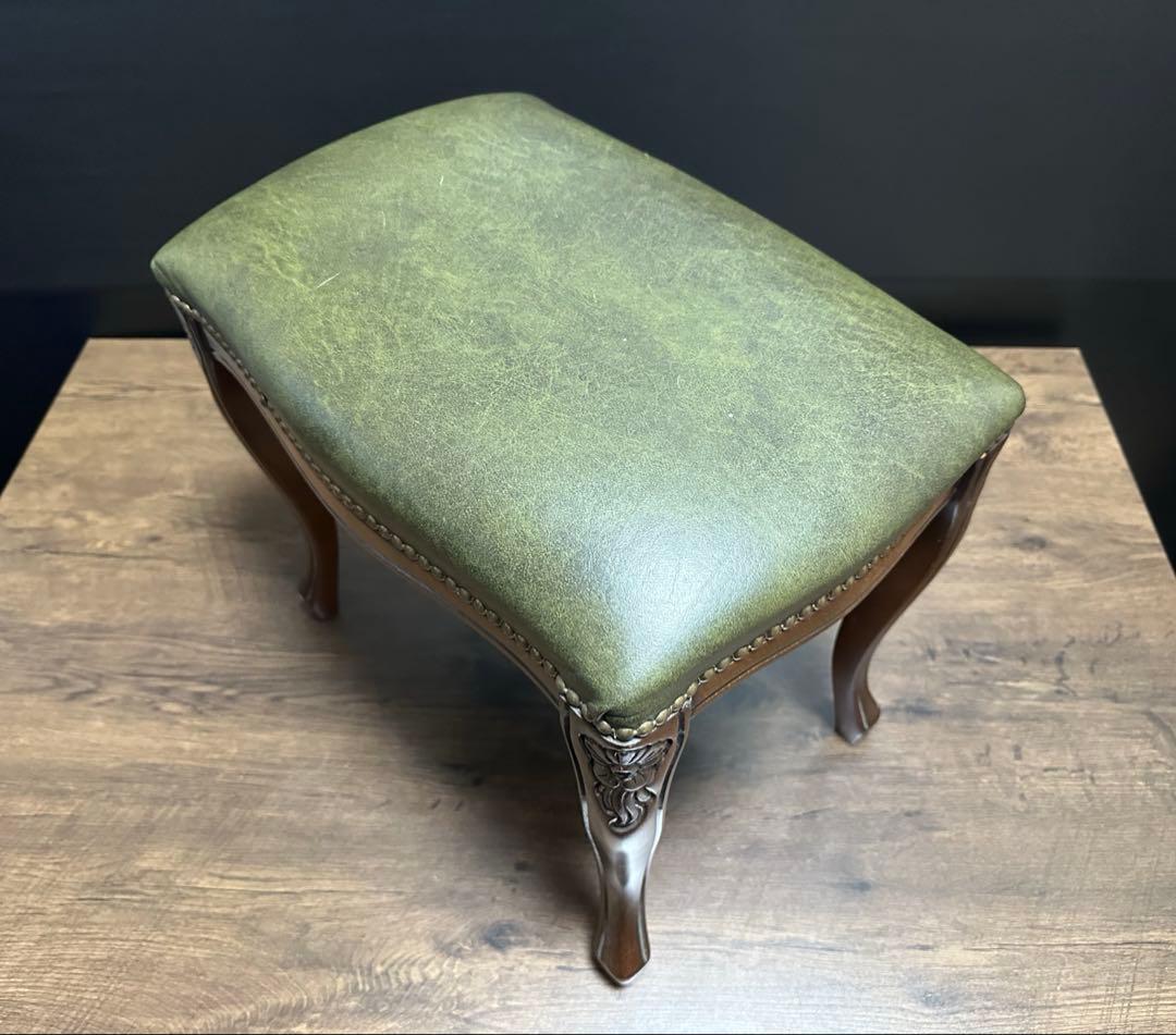 イタリア製　猫脚　スツール