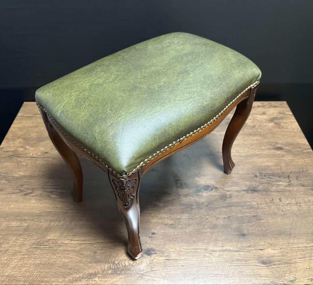 イタリア製　猫脚　スツール