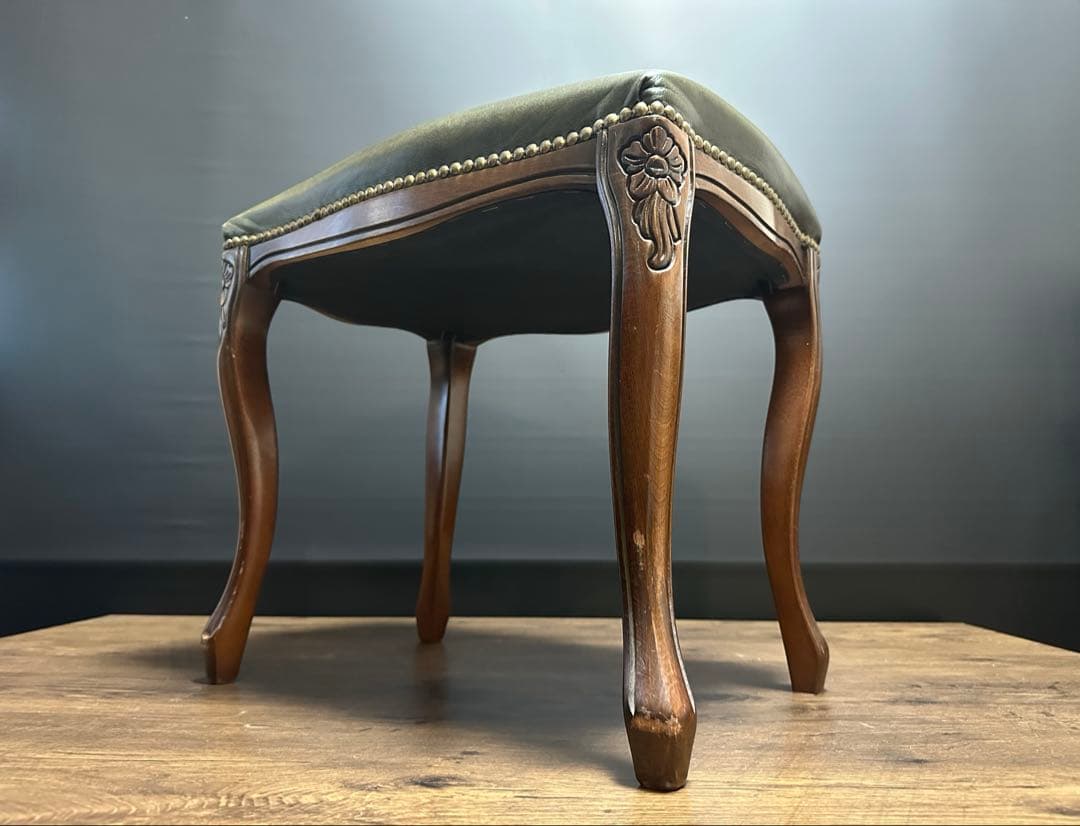 イタリア製　猫脚　スツール