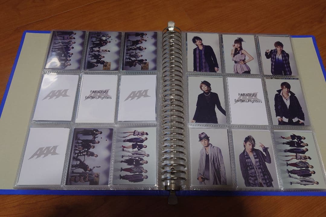 AAA　シングル　トレカ