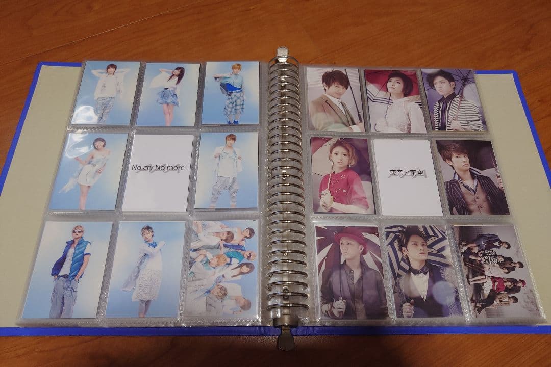 AAA　シングル　トレカ