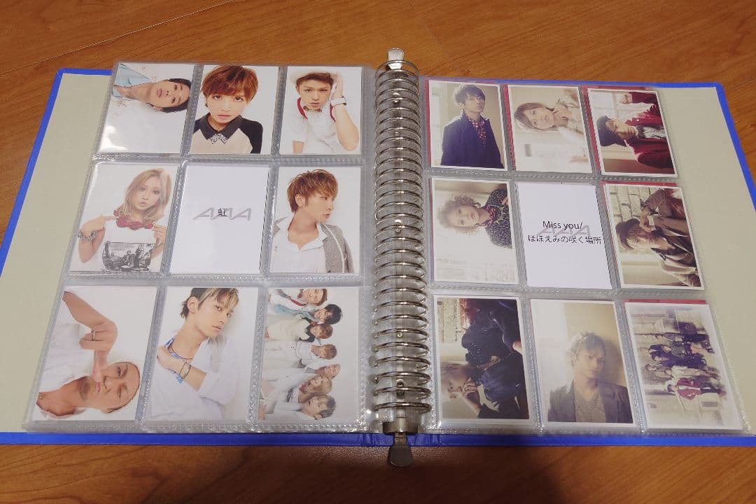 AAA　シングル　トレカ