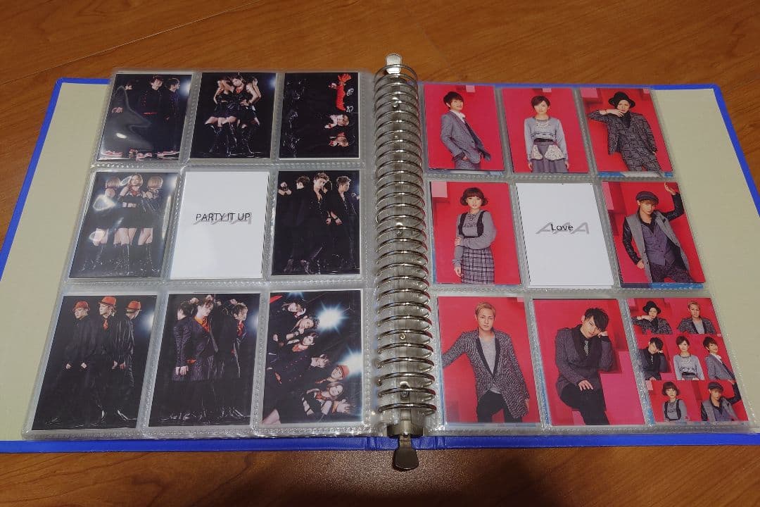 AAA　シングル　トレカ