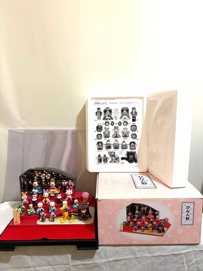 U*様 ひな人形　雛人形　東京ディズニーリゾート ディズニー キャラクター ケー