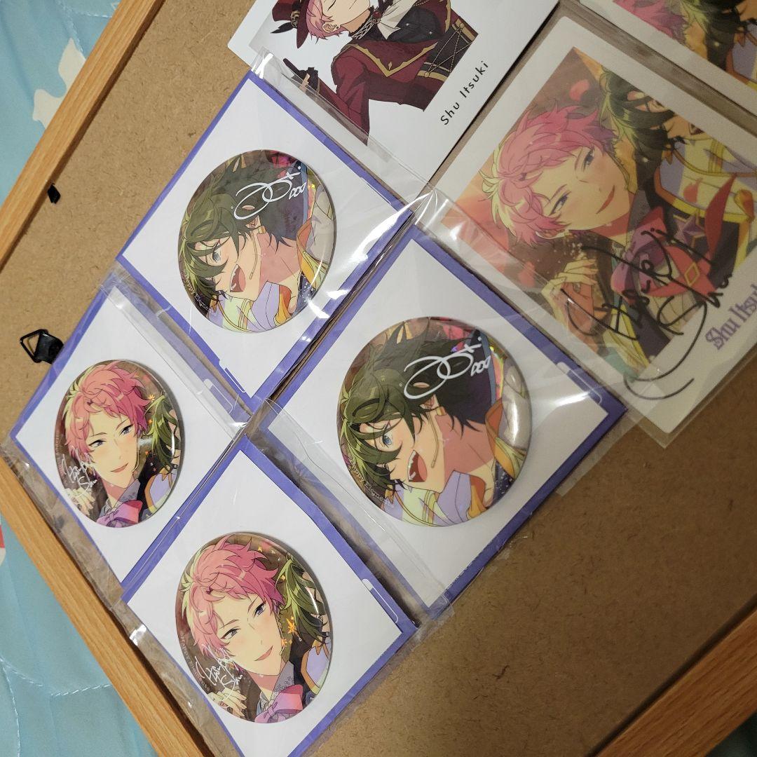 あんスタ　10周年　展示会　缶バッチ　ぱしゃっつ　斎宮宗　影片みか