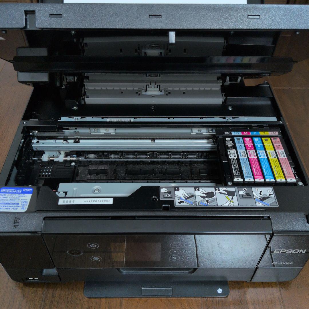 【動作確認済】EPSON EP-810AB ブラック