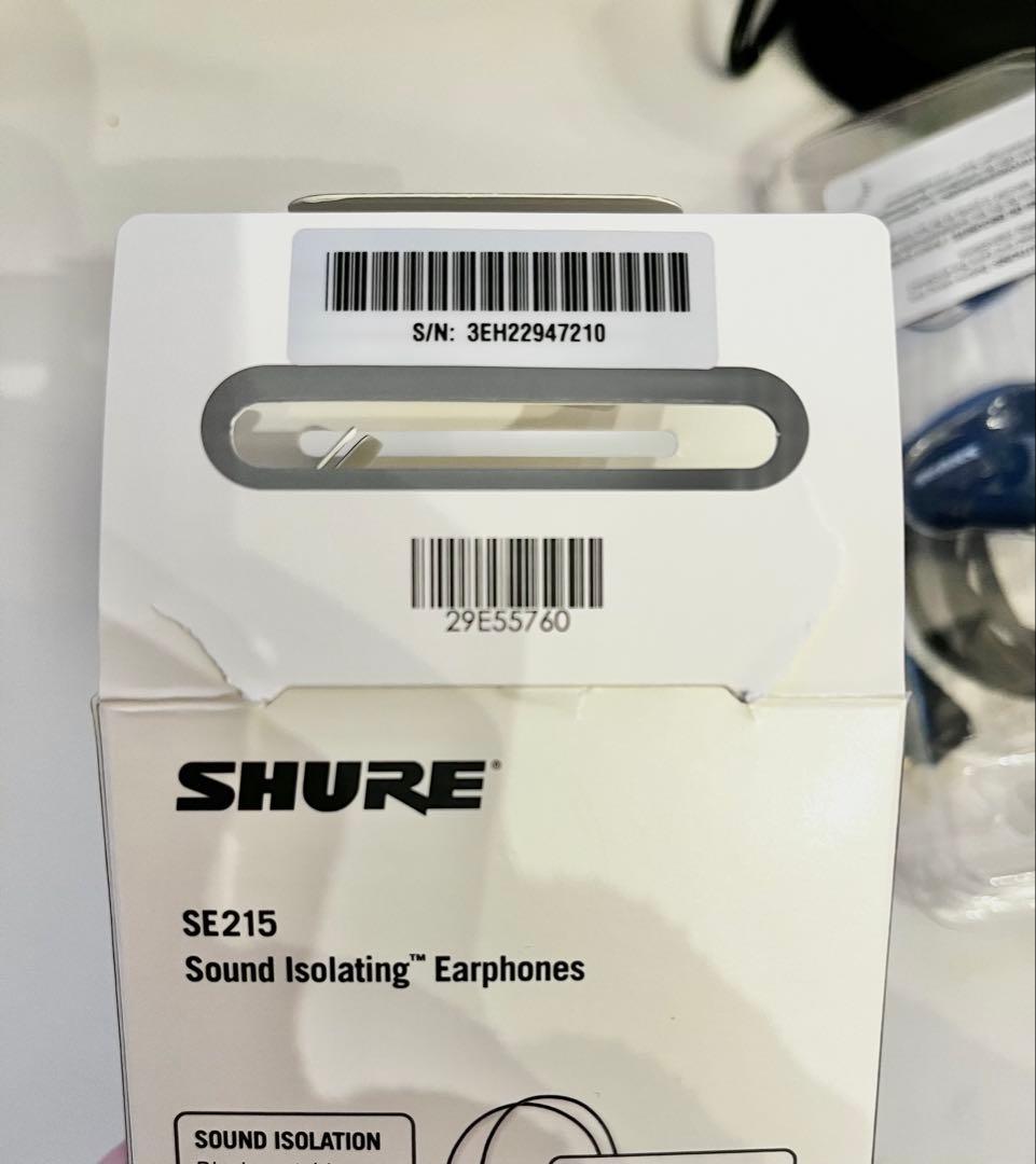 SHURE SE215 有線イヤホン