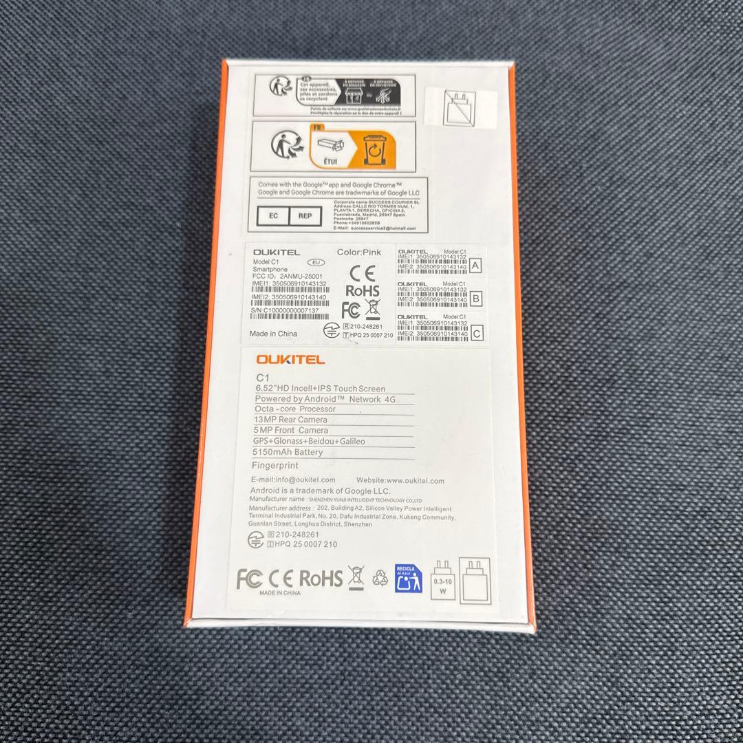 OUKITEL C1 4GB+128GB スマートフォン