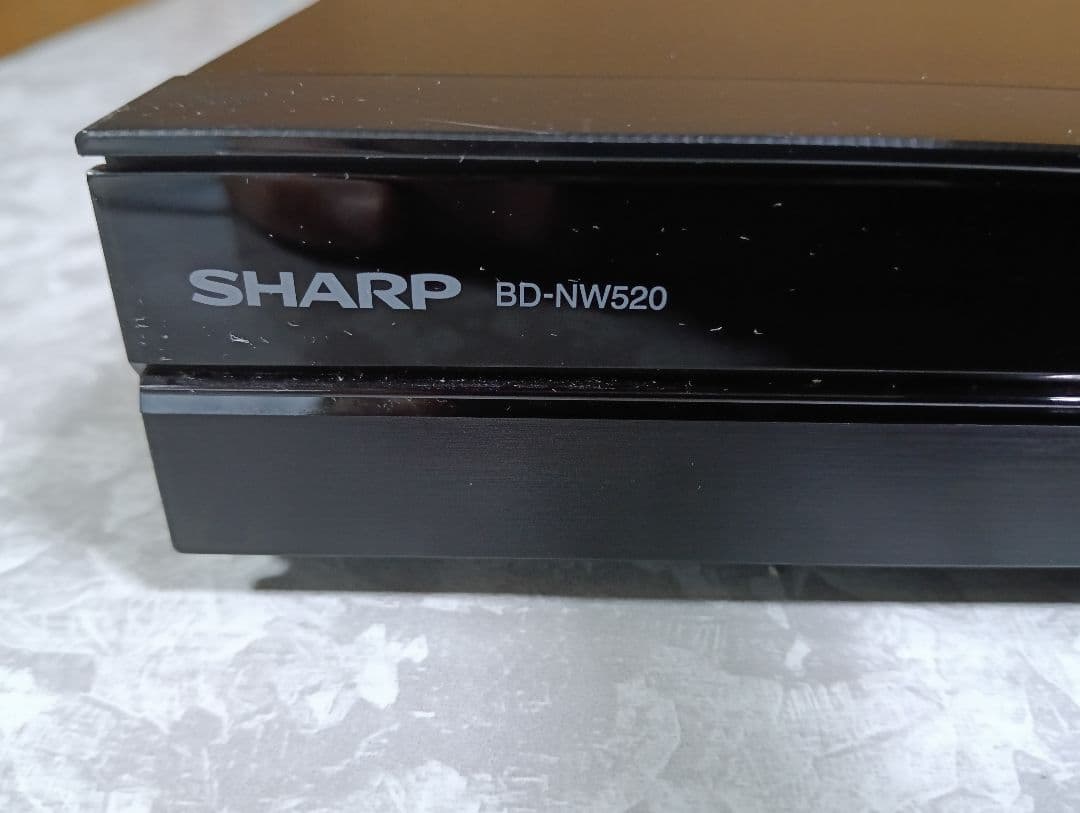 SHARP AQUOS ブルーレイレコーダー BD-NW520 新品リモコン付